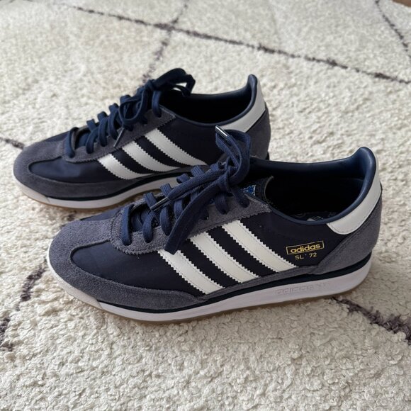 Adidas SL 72 RS Shoes Price Navy Blue size 7.5 men's/size 8.5 women's - Picture 1 of 6
